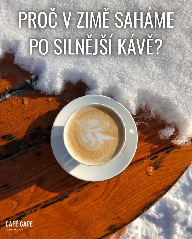Víte, proč v zimě saháme po silnější kávě? ☕ V chladu tělo spotřebuje víc energie, takže si přirozeně žádá intenzivnější...